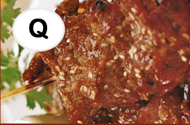 # Q - Fried Beef Jerky