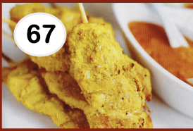 # 67 - Chicken Satay