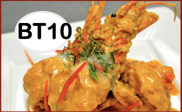 #BT10 - Deep-Fried Prawns w. Thick Curry Sauce