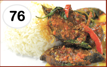 #76 - Stir-Fried Spicy Catish on Rice