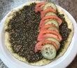 Manakeesh with Zaatar (vegan/vegetarian)