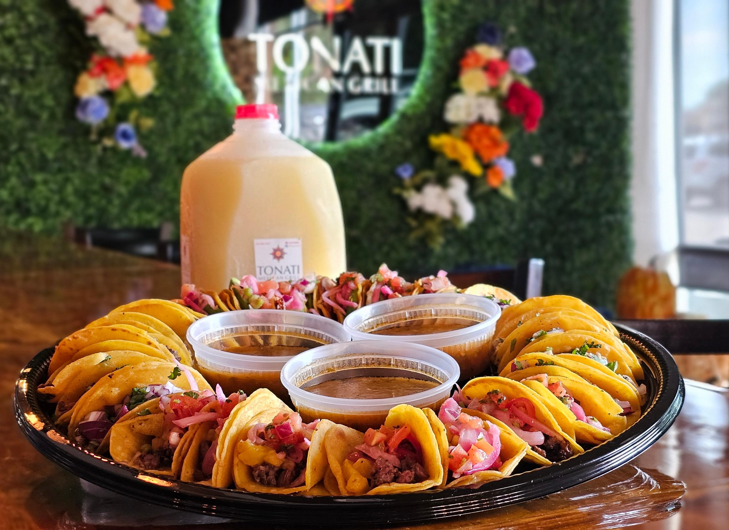 Margarita and Taco Tray Special