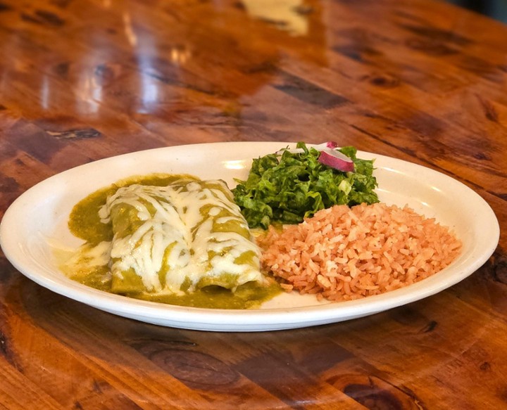 Green Chicken Enchiladas