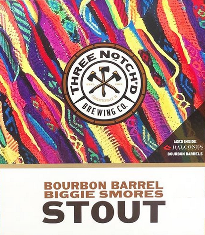 Three Notch-d-Bourbon Barrel Biggie S'mores-Stout