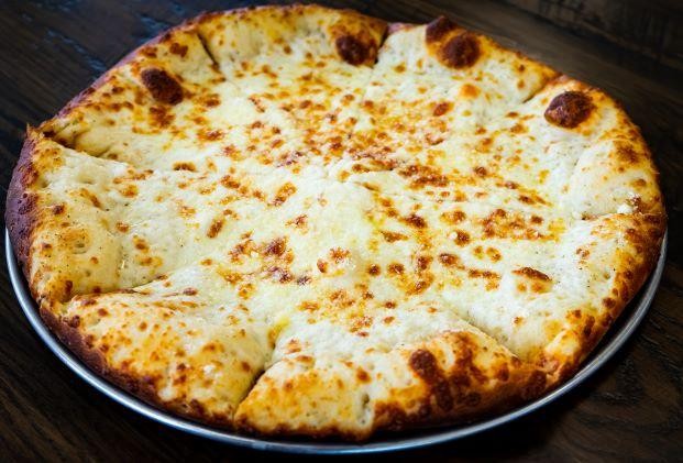 10" Thin Crust White Cheese Pizza