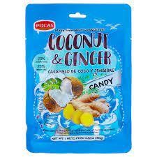 POCAS - Coconut Ginger Candy