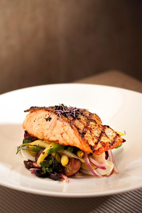 Grilled Atlantic Salmon