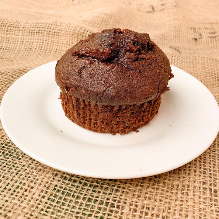 Double chocolate muffin