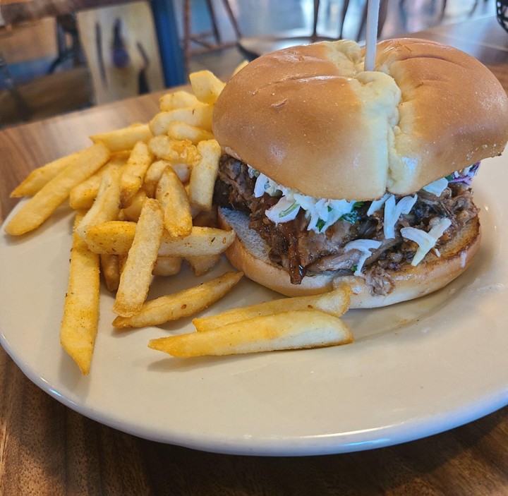 Smoked Pork Sandwich