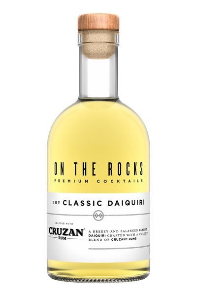 On the Rocks Cruzan Rum the Classic Daiquiri Cocktail Ready-to-drink - 375ml Bottle