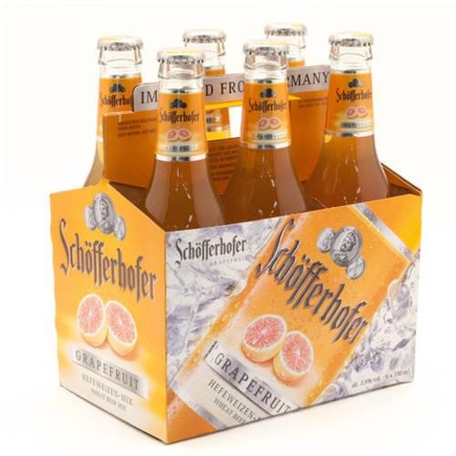 Schofferhofer Grapefruit Hefeweizen Ale - Beer - 6x 11.2oz Bottles