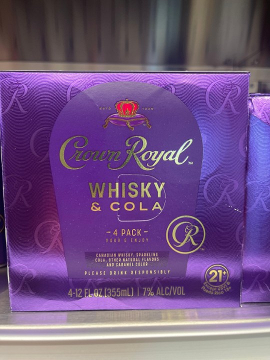 Crown royal 4 pack