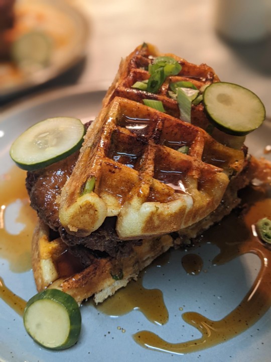 Hot Honey Chicken & Waffles