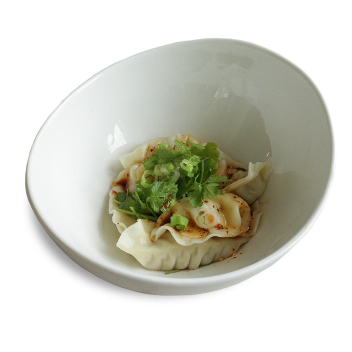 Dumplings with Chili Oil