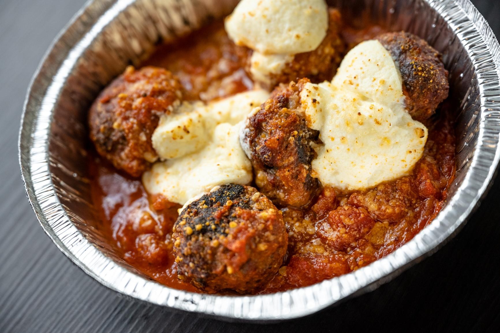 Home Made Meatballs with Ricotta