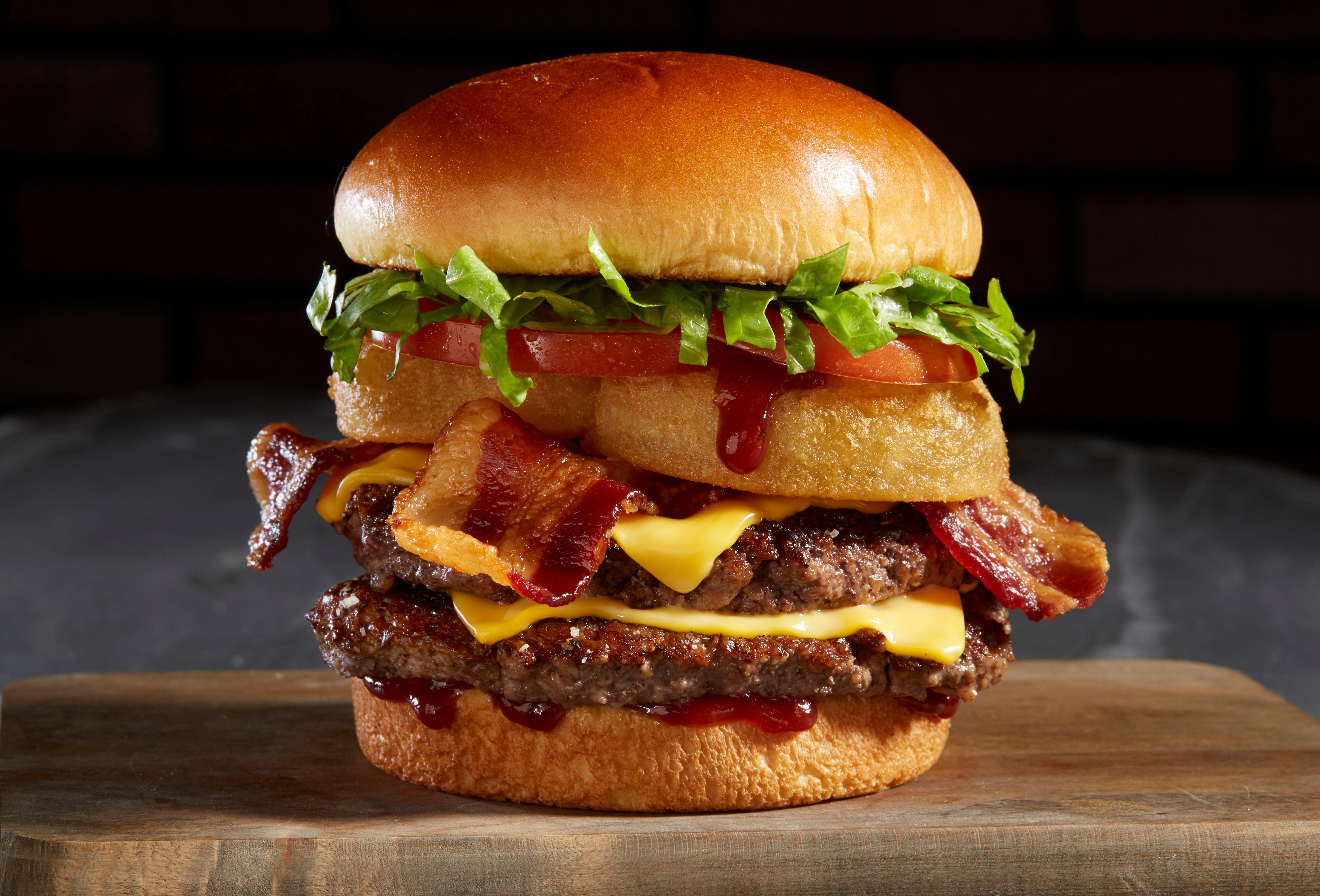 Single TriBeCa BBQ Bacon Burger