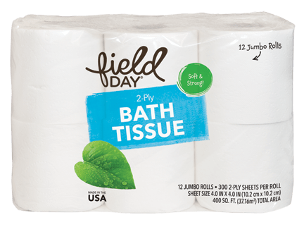 Bath Tissue 2ply (12ct)