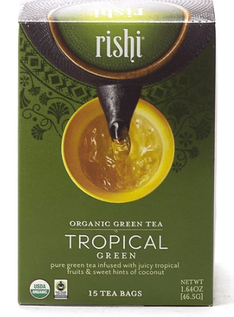 Rishi Tropical Green Tea
