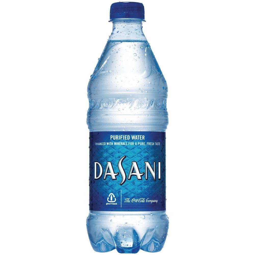 Dasani Water.
