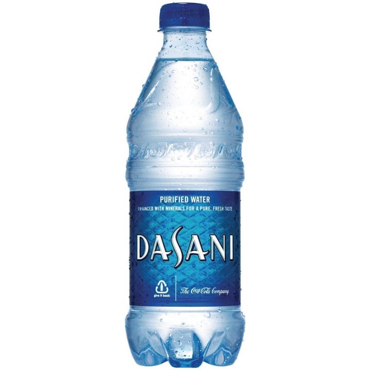 Dasani Water.