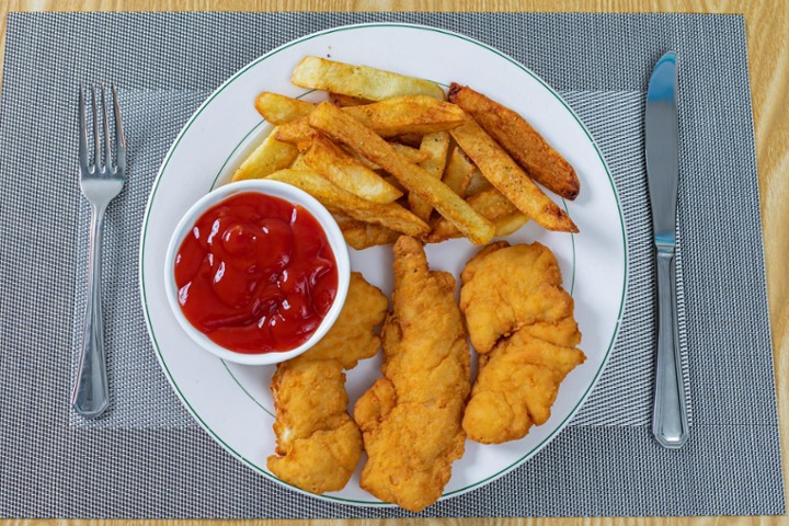 Kids Chicken Fingers with Fries