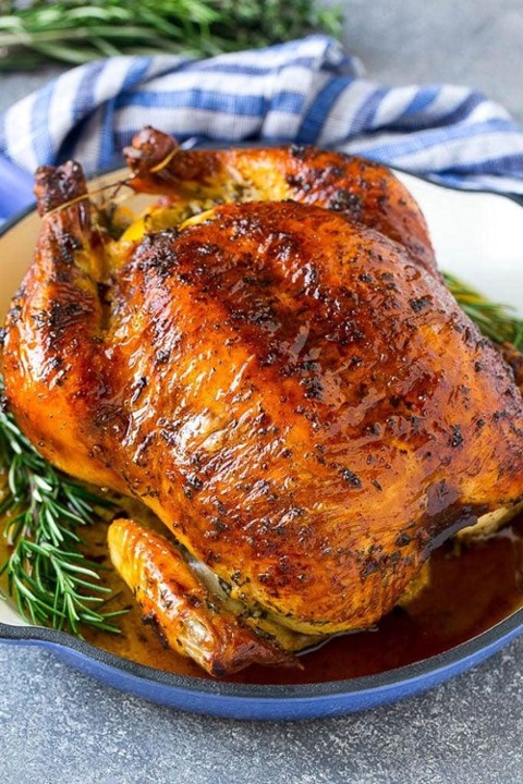 WHOLE ROASTED CHICKEN ( feeds 2-3 people )