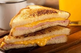 GRILLED HAM AND CHEESE SANDWICH