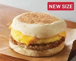 ENGLISH MUFFIN EGG , CHEESE, CHOOSE YOUR MEAT