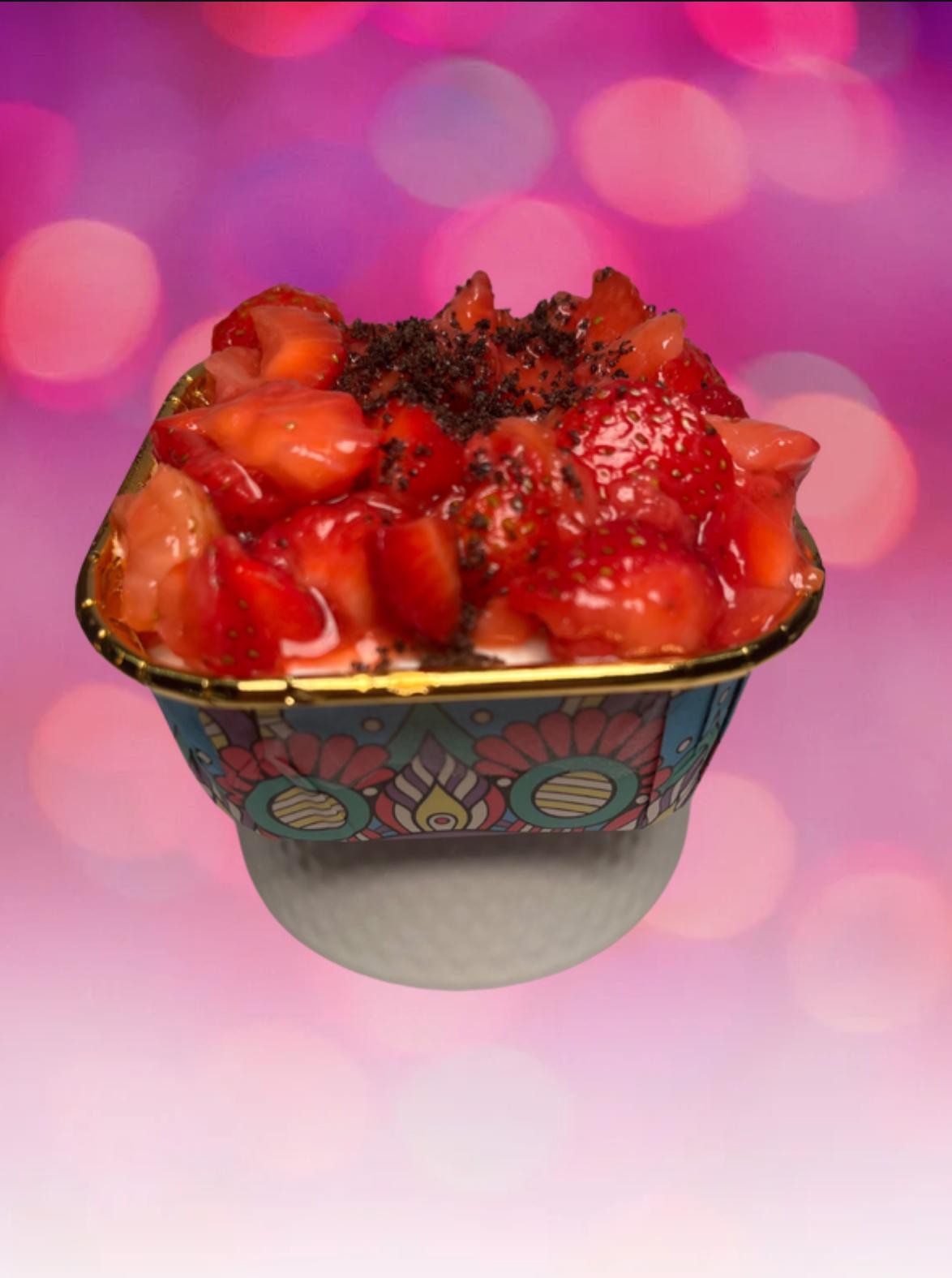 Oreo Strawberry Cheesecake*
