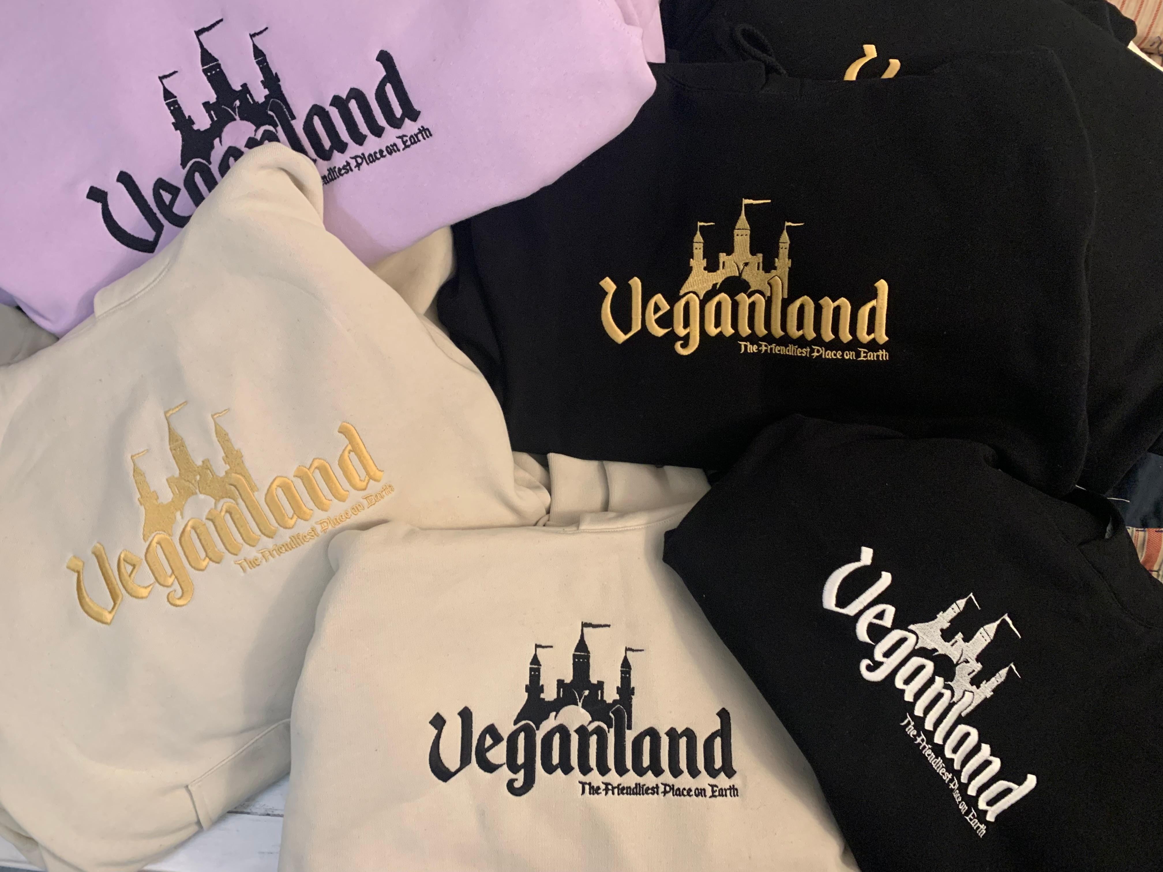 Veganland Midweight Hoodie (embroidered)