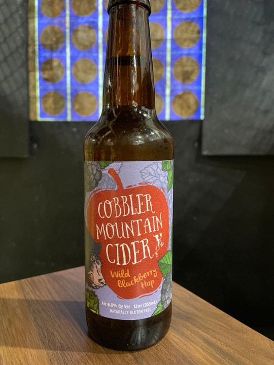 Cobbler Mountain Wild Blackberry Hop Hard Cider