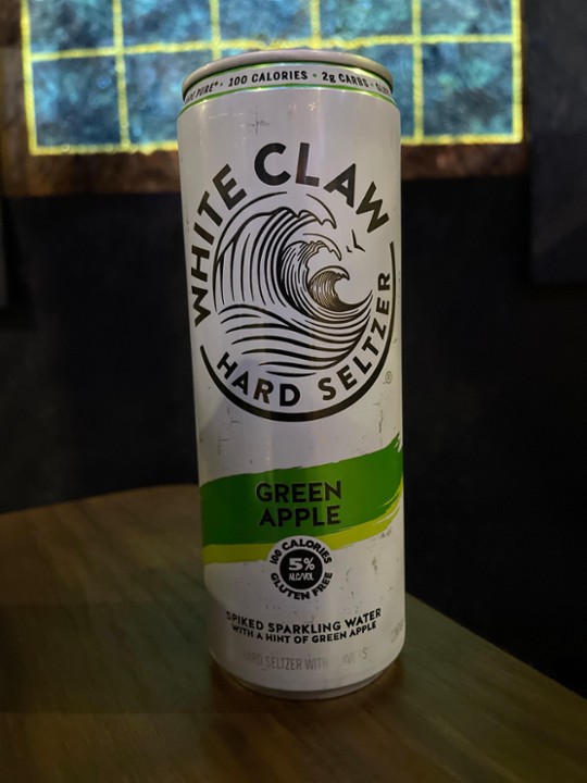White Claw Seltzer, Green Apple