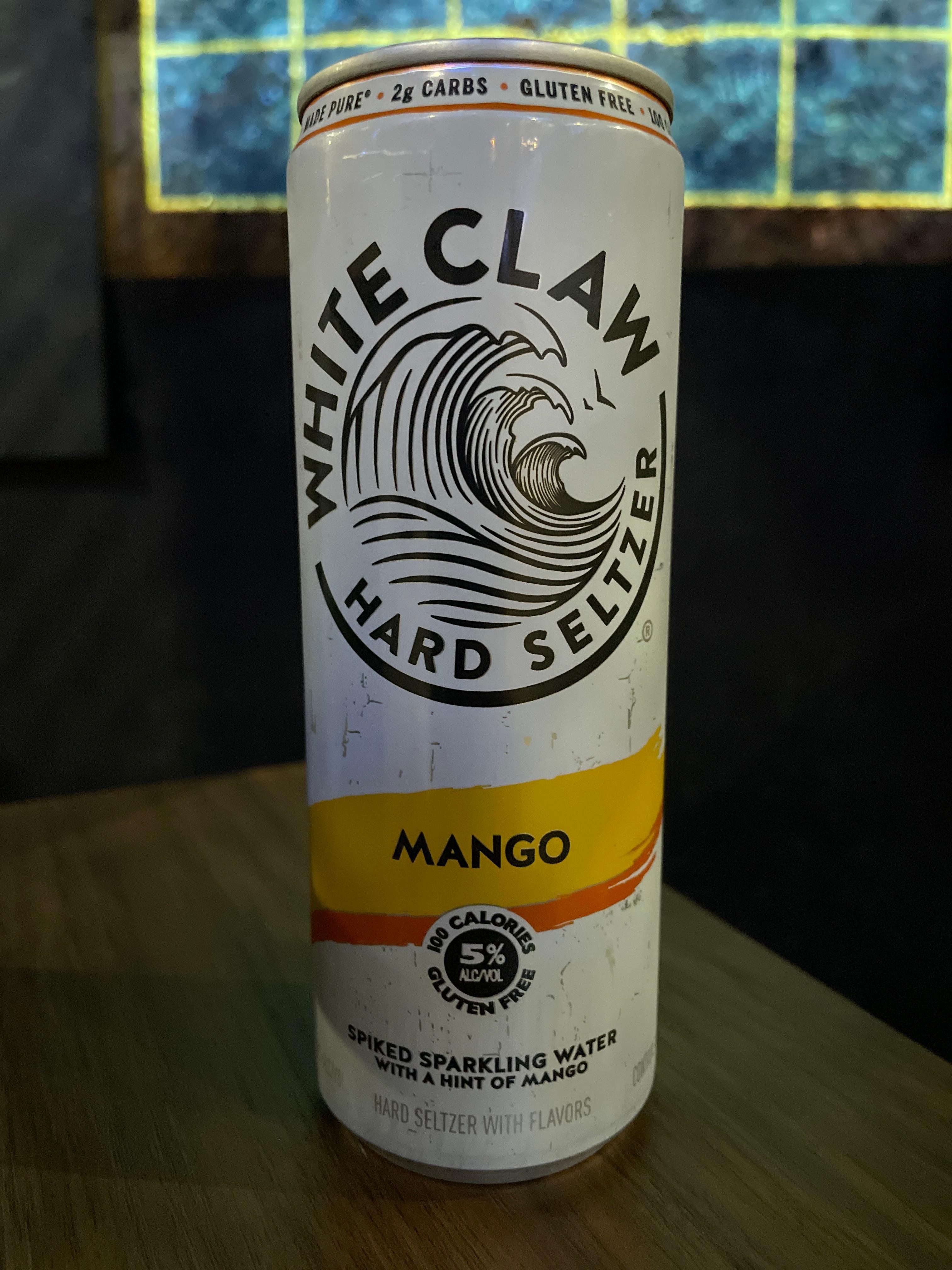 White Claw Seltzer, Mango