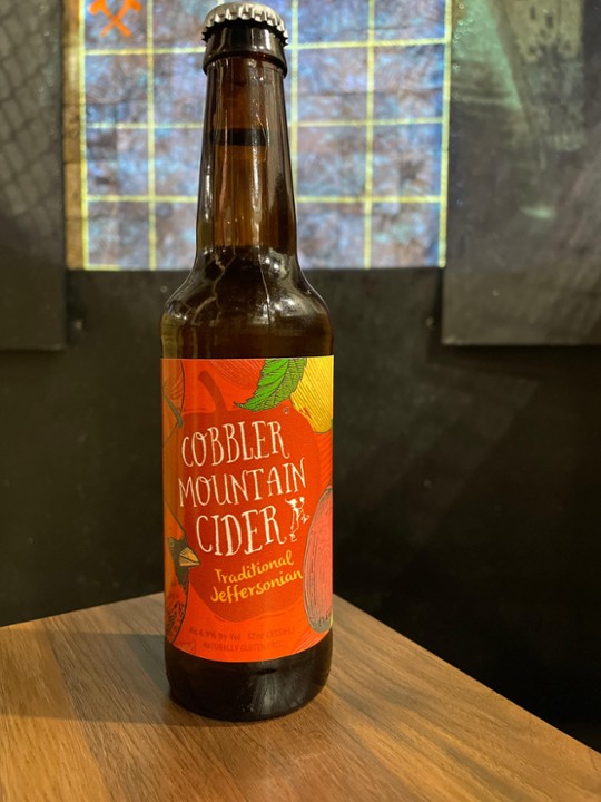 Cobbler Mountain Traditional Jeffersonian Hard Cider