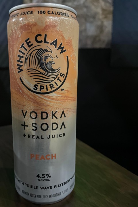 White Claw Vodka Soda Peach