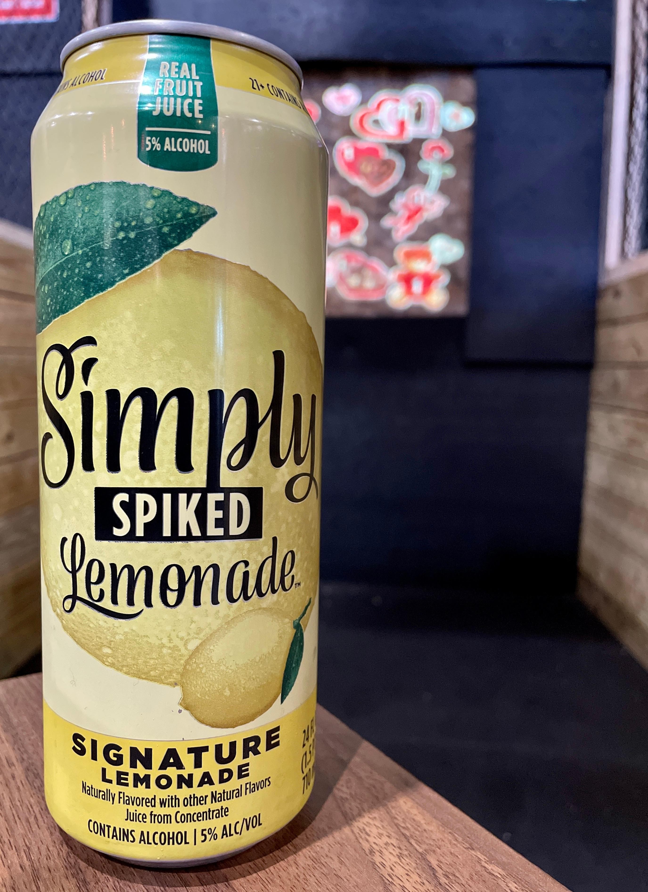Simply Spiked Signature Lemonade
