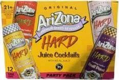 Arizona Hard Juice Cocktail Party Box - 12oz - 12pk