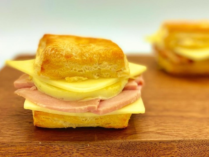 Ham and Egg Biscuit