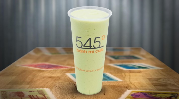 42.  AVOCADO & DURIAN SMOOTHIE/ Bo & Sau Rieng