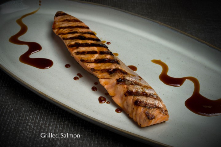 Grilled Salmon Appetizer