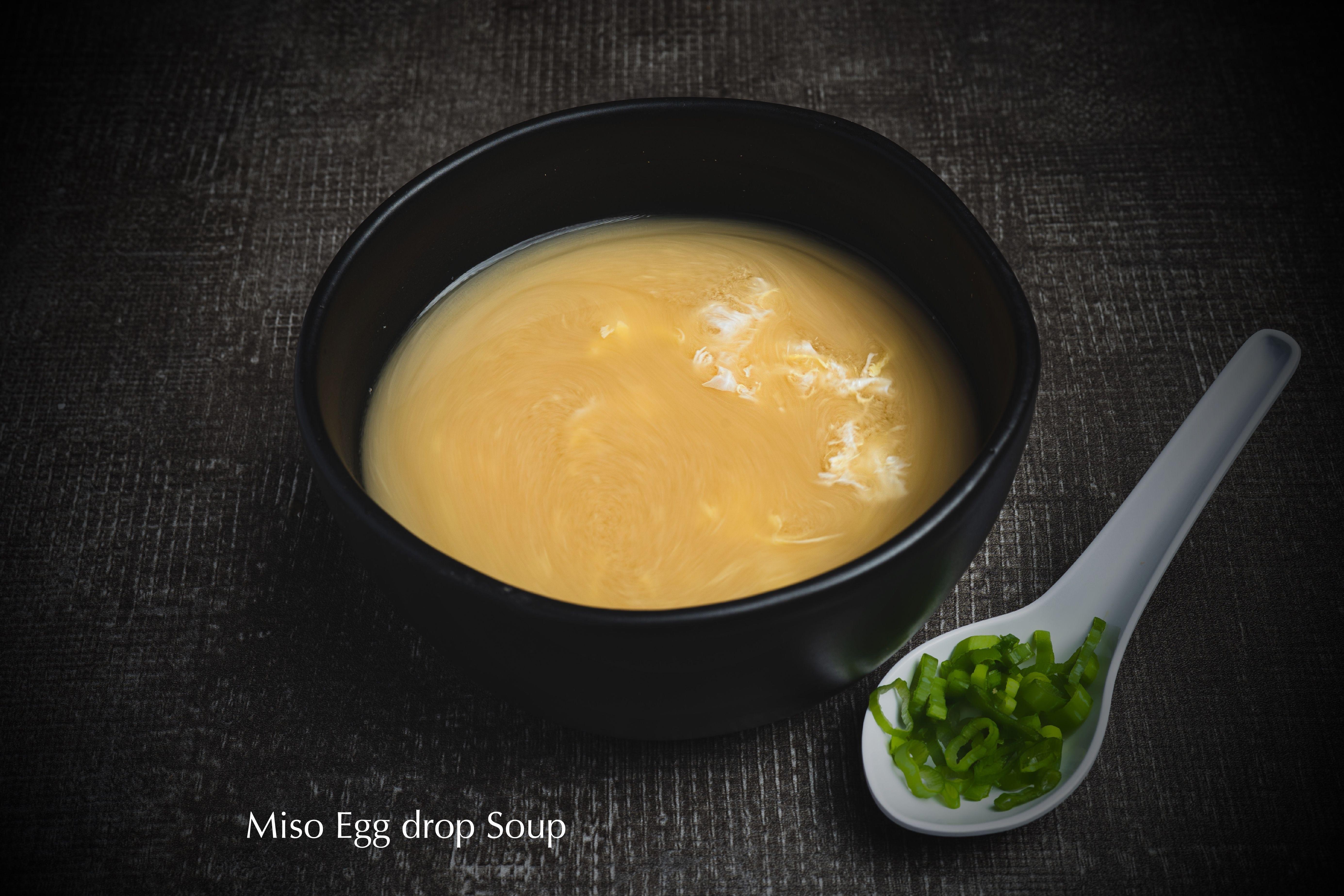 Miso Egg Drop Soup
