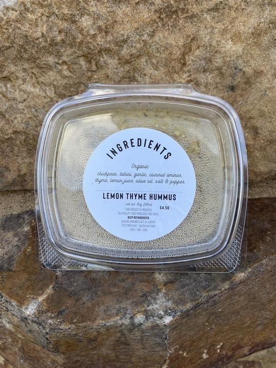 Lemon Thyme Hummus- 8 oz