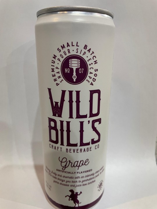 Wild Bill's Grape Soda