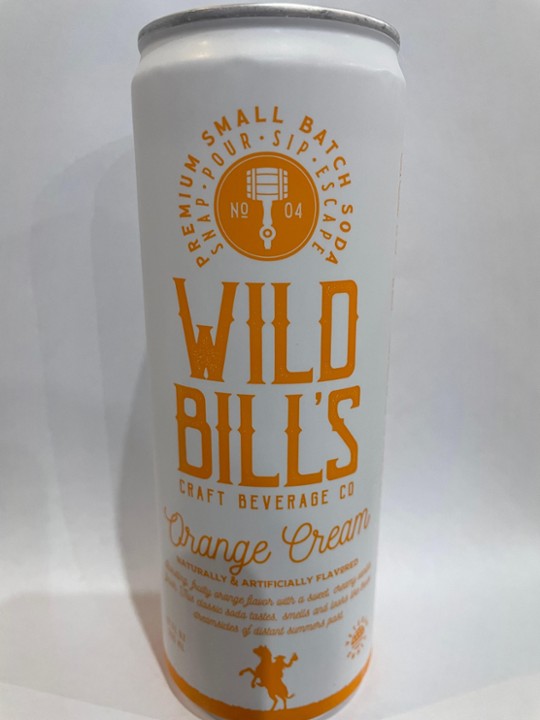 Wild Bill's Orange Cream Soda