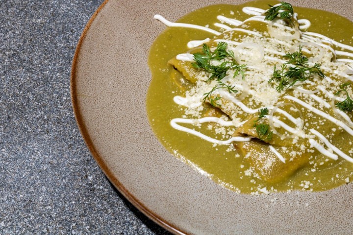 Enchiladas verdes