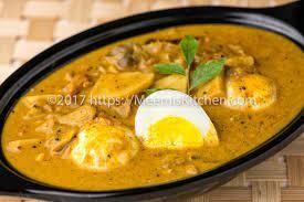 Chicken Keema Egg Curry
