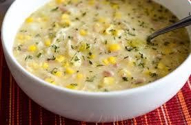 Shrimp with Cheese and Corns