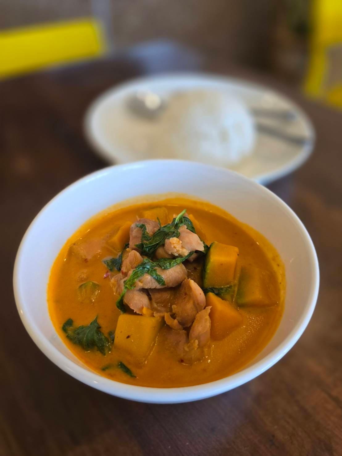 Pumpkin Curry with Chicken