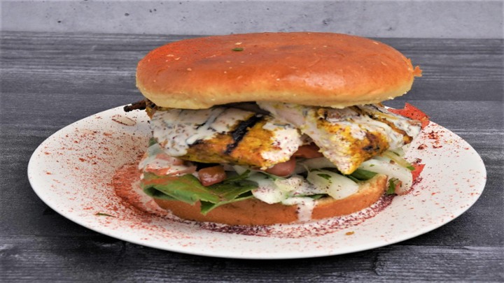 Chicken Kabab Burger