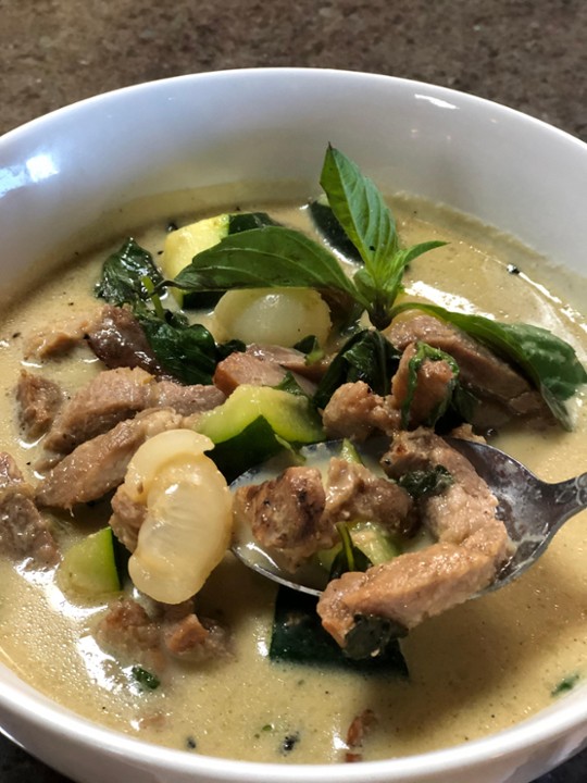 Blue Green Curry